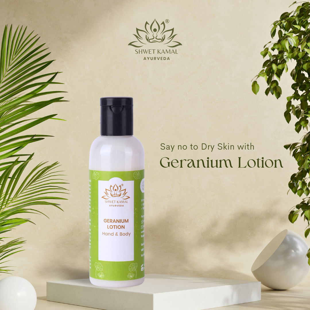 Geranium Body Lotion - For Hand & Body