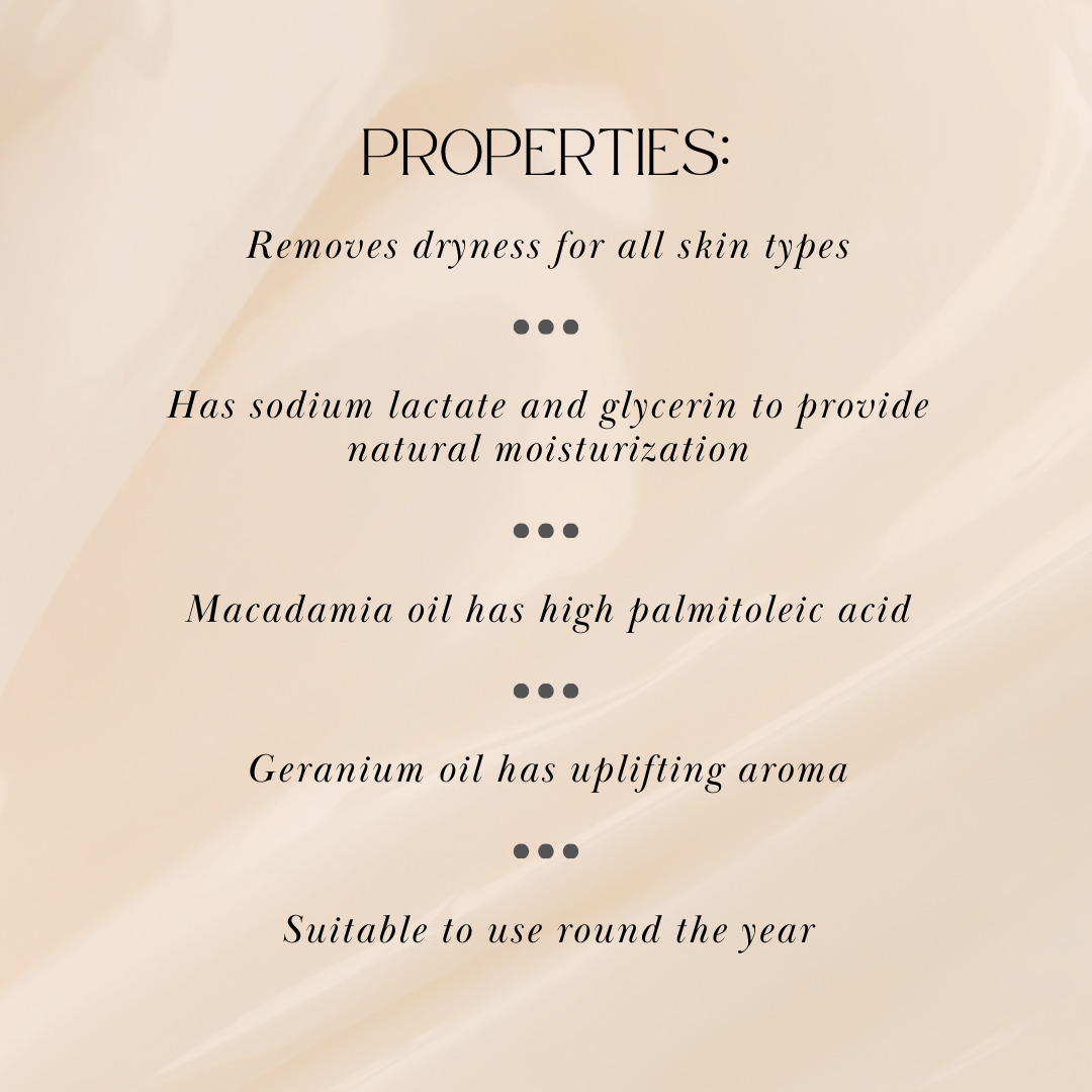 Geranium Body Lotion - For Hand & Body